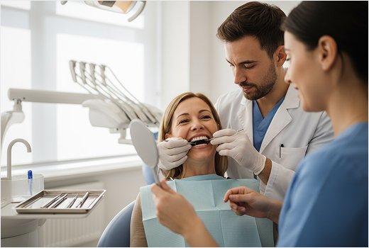 Fixed teeth in a day